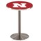 Holland Bar Stool Co 42" Stainless Steel Nebraska Pub Table L214S4228NebrUn - alternate 1
